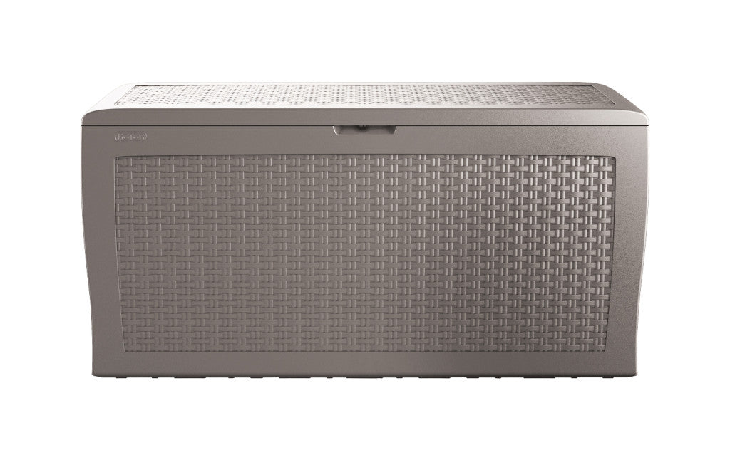 Kerti box Keter Samoa Rattan Box 270L cappuccino