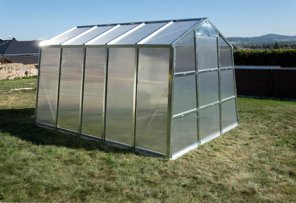 G21 GZ 59 üvegház - 251 x 311 cm, horganyzott