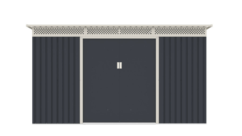 G21 GRAH 700 kerti tároló - 340 x 206 cm, antracit