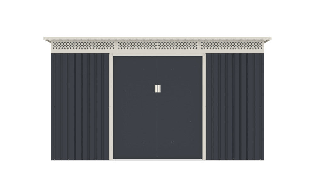 G21 GRAH 915 kerti tároló - 340 x 269 cm, antracit