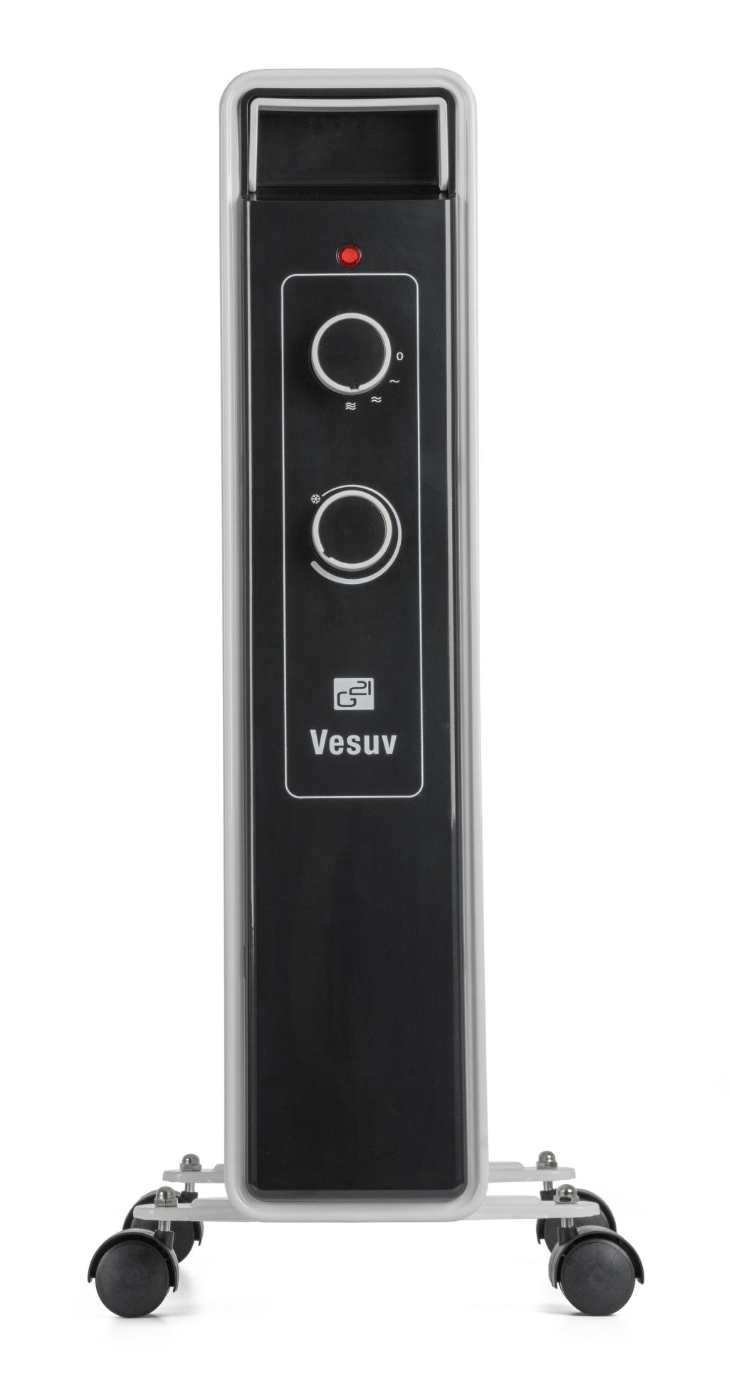 G21 Vesuv olajradiátor fehér, 9 elem, 2000 W-2