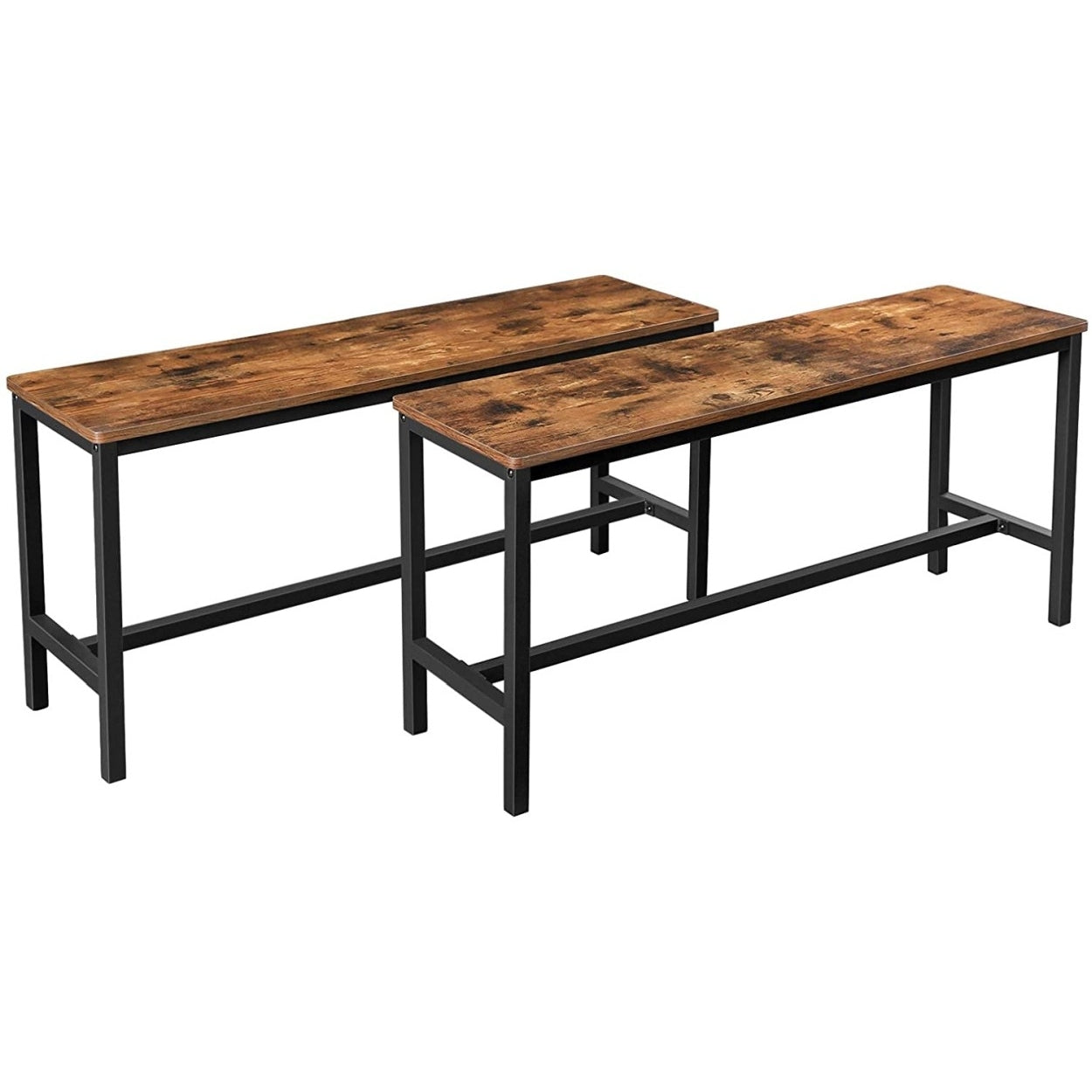Konyhai ülőpad 2db, rusztikus barna 108x33x50cm-0