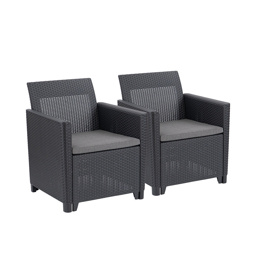 Claire duo műrattan kerti fotel