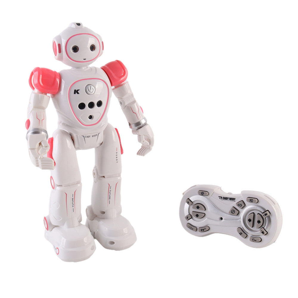 Cady robot intelligens, érzékelős, interaktív játék rózsaszín-0