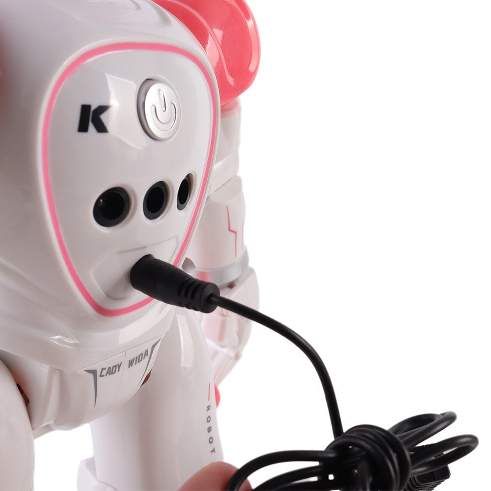 Cady robot intelligens, érzékelős, interaktív játék rózsaszín-3