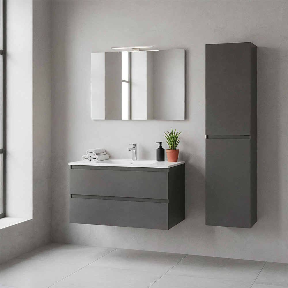 Vario Forte 35 függesztett oldal szekrény antracit-antracit