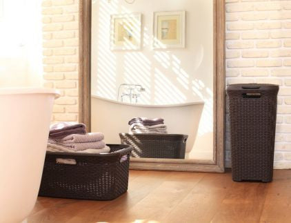 Curver Style szennyestartó kosár 60L sötétbarna