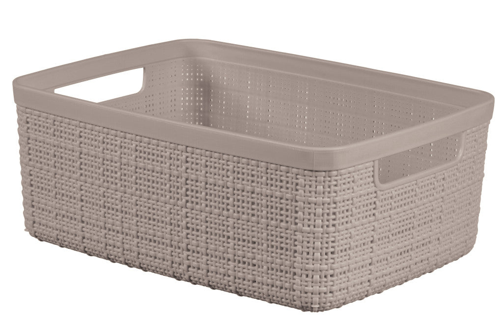 Curver Jute S 5L tárolódoboz taupe