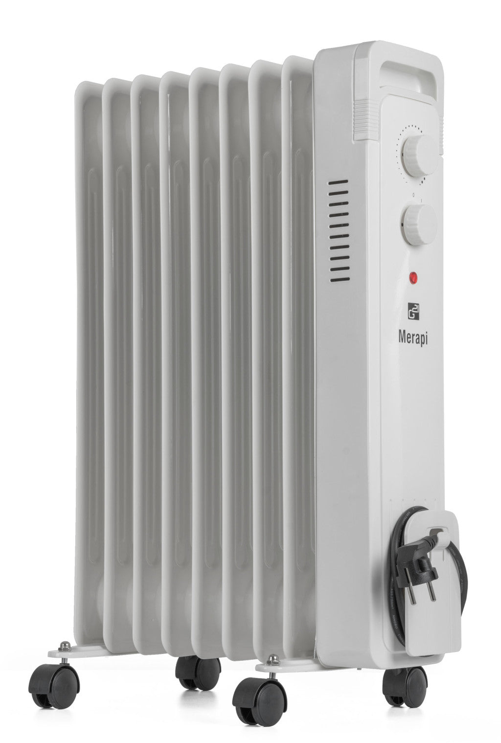 G21 Merapi olajradiátor fehér, 9 elem, 2000 W-3