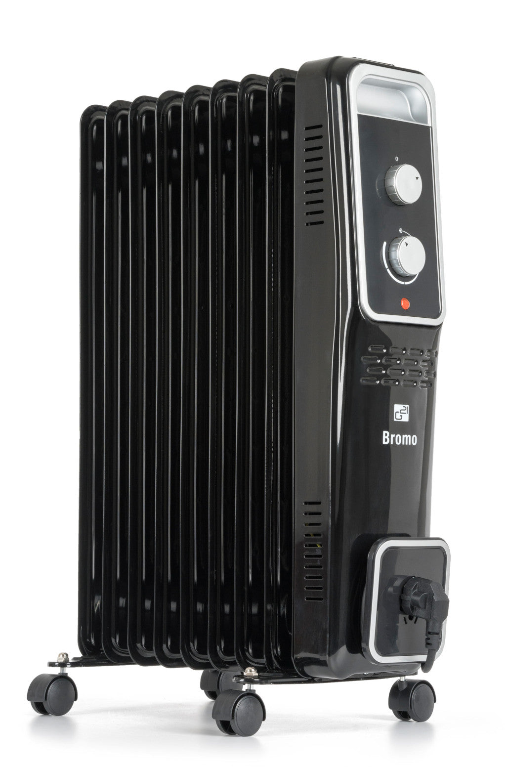 G21 Bromo olajradiátor fekete, 9 elem, 2000 W-3