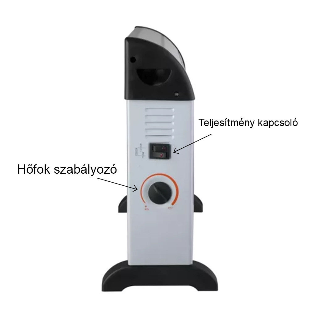 Kolumbo elektromos fűtőtest 750W / 1250W / 2000W-7