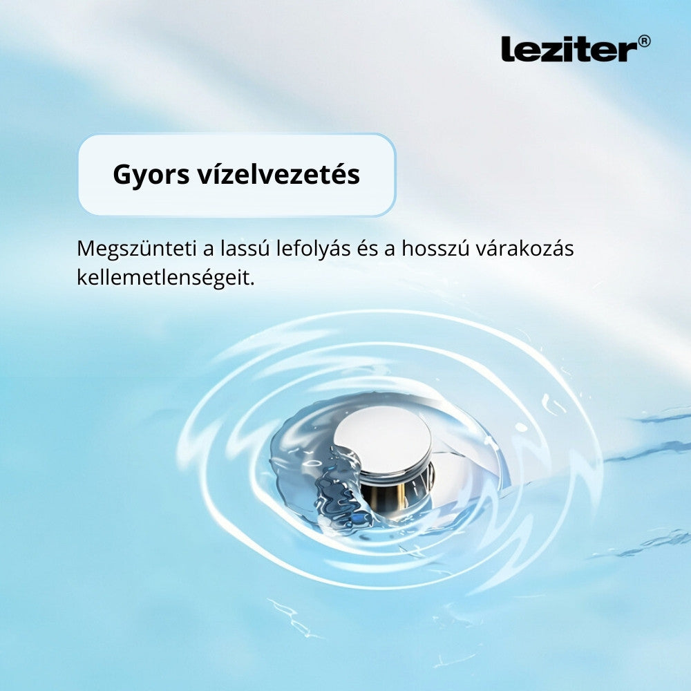 Lefolyódugó szűrővel rozsdamentes acél 60 mm-9