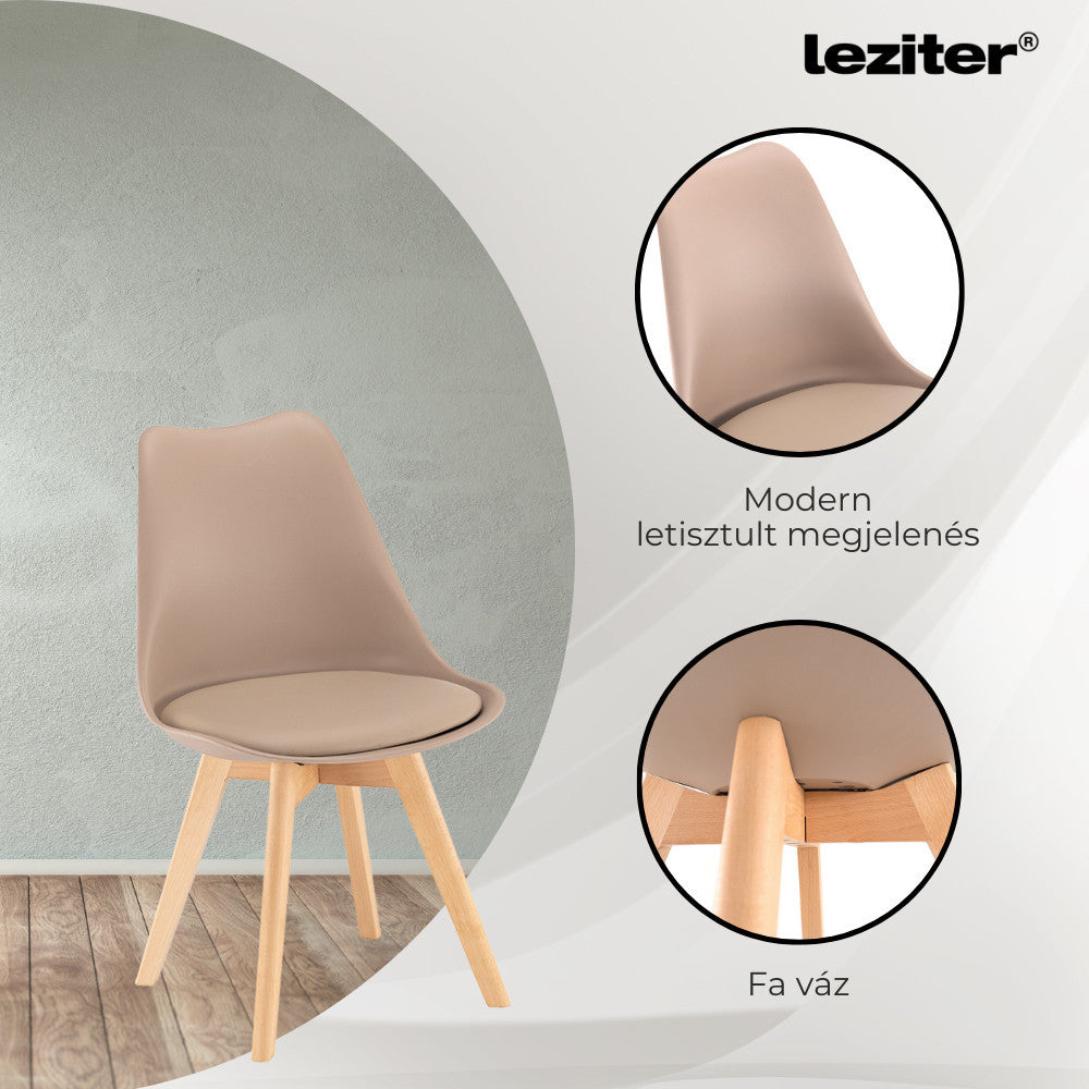 Zara 6+1 étkező garnitúra bézs-yorki tölgy-5