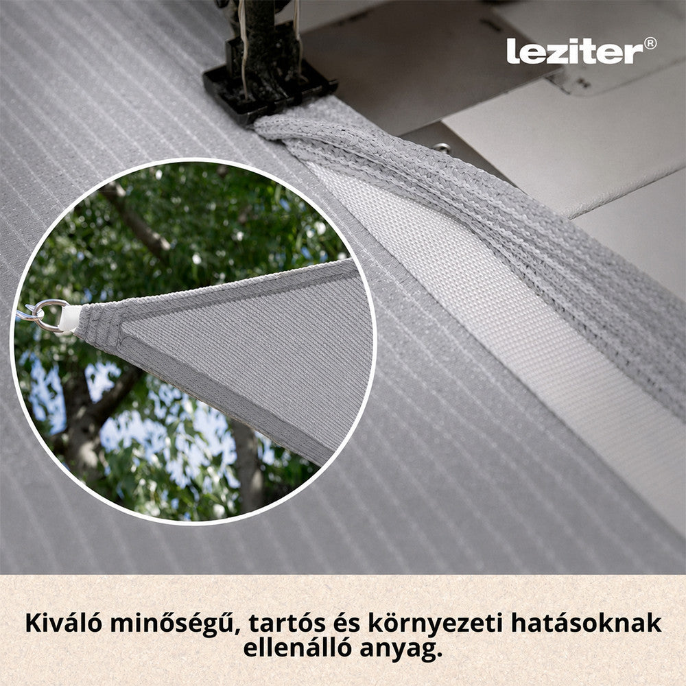 Rana napvitorla négyszög alakú 4x5 m szürke-3