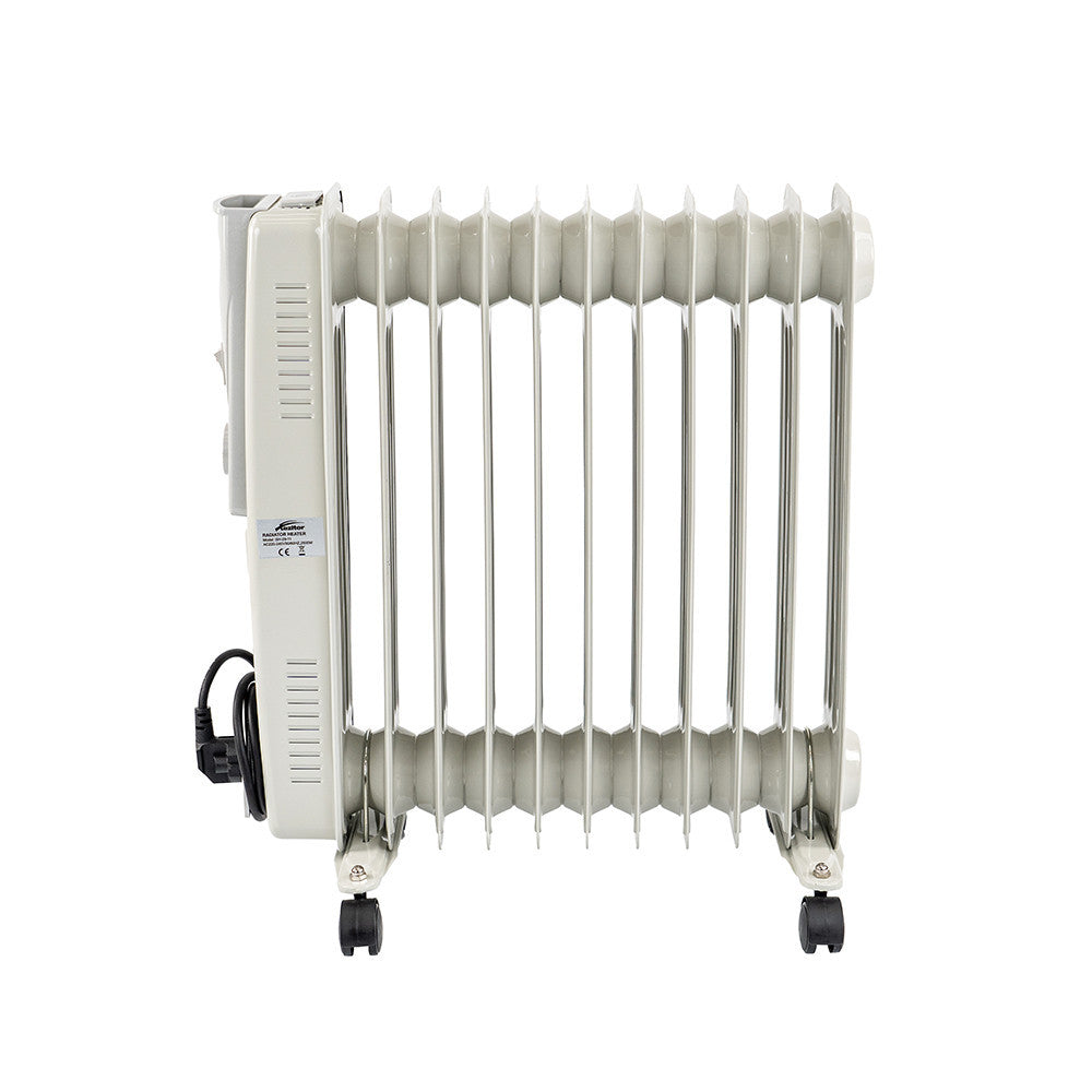 Norde 11 tagos olajradiátor 1000W/1500W/2500W-6