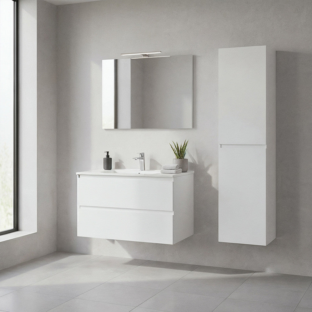 Vario Forte 35 függesztett oldal szekrény fehér-fehér