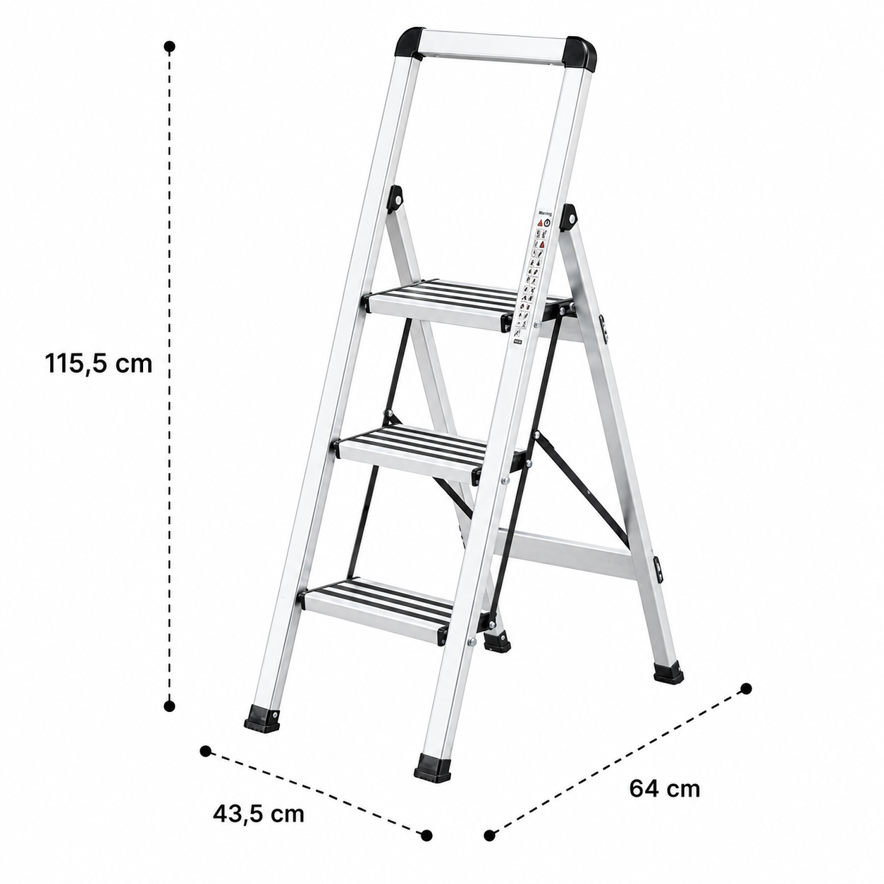 Colonna 3 lépcsős létra